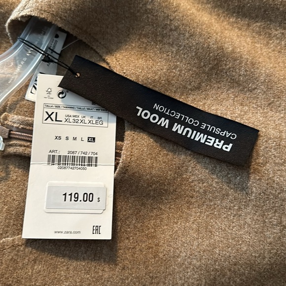 ZARA premium wool capsule collection travel set. NWT - Picture 7 of 7